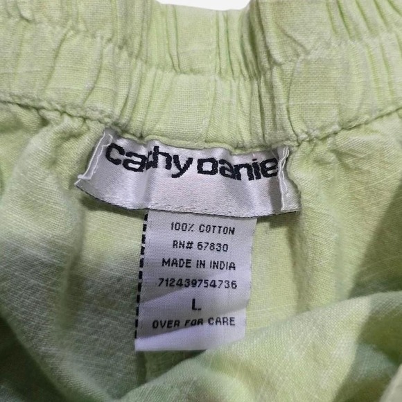 Cathy‎ Daniels, 100% Cotton Capri pants - Picture 2 of 3